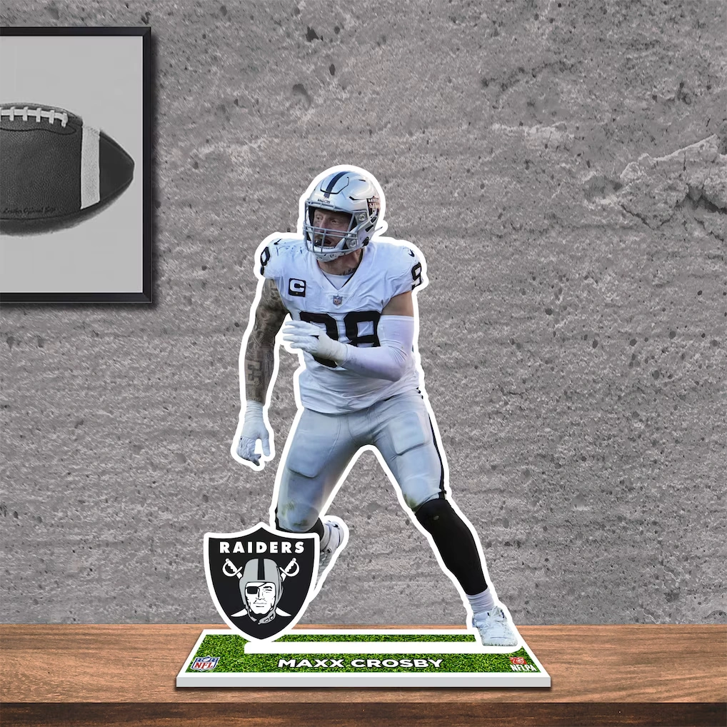 Maxx Crosby Las Vegas Raiders 12'' Player Standee Desktop Display