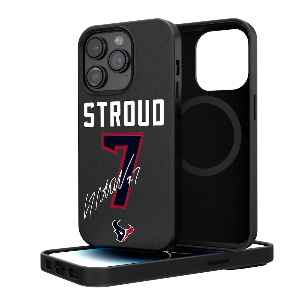 Houston Texans C.J. Stroud Keyscaper iPhone Magnetic Bump Case