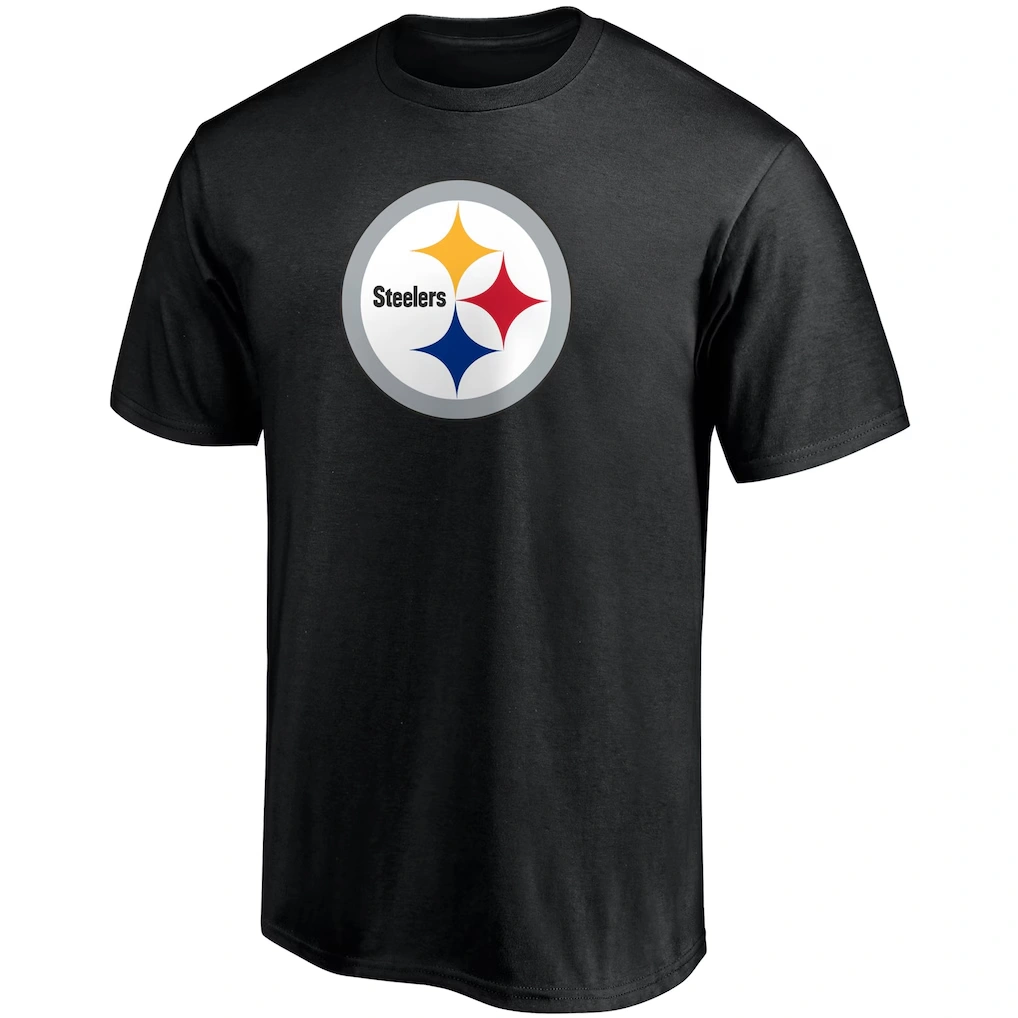 Men's Pittsburgh Steelers T.J. Watt Fanatics Black Player Icon Name & Number T-Shirt