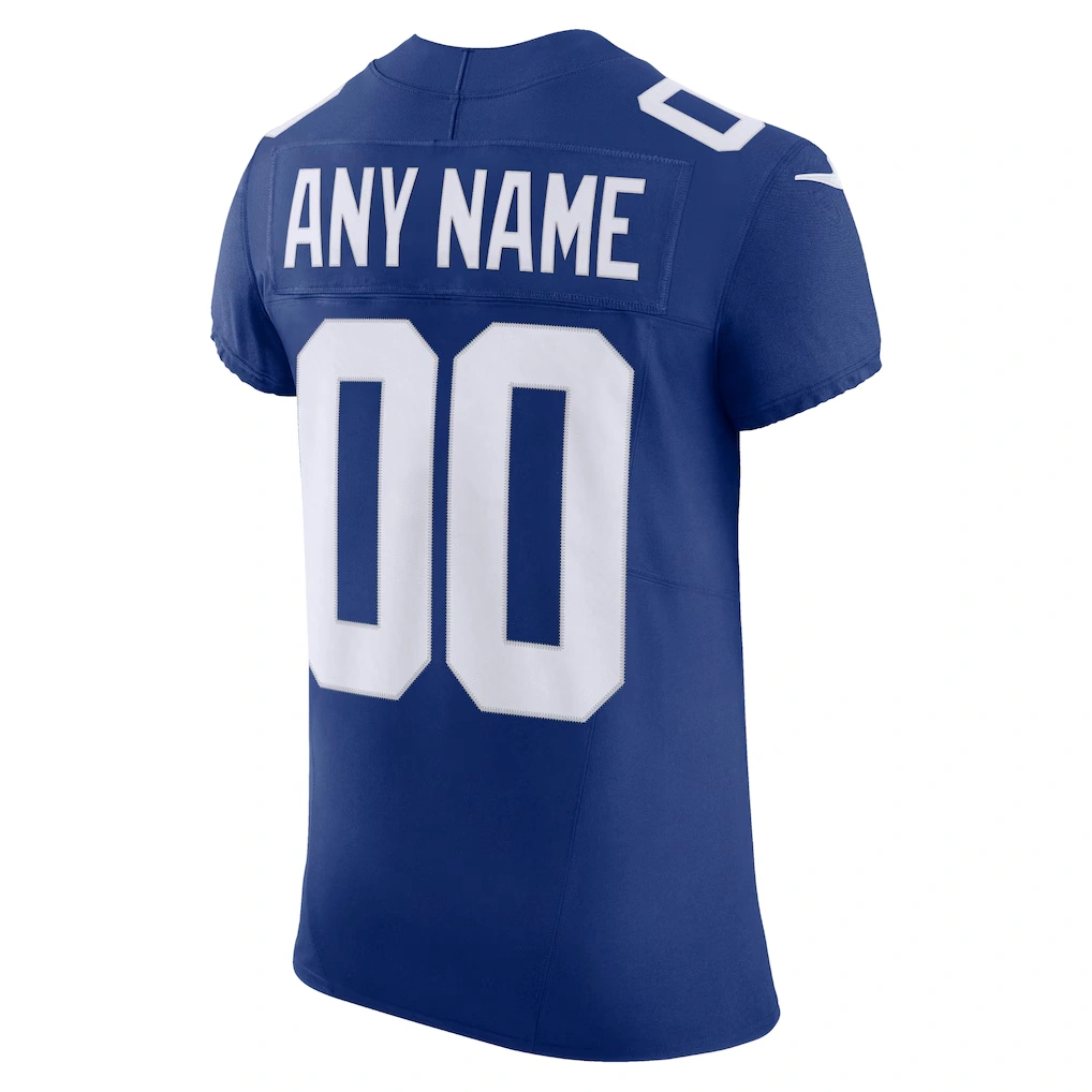 Men's New York Giants Nike Royal Vapor F.U.S.E. Elite Custom Jersey