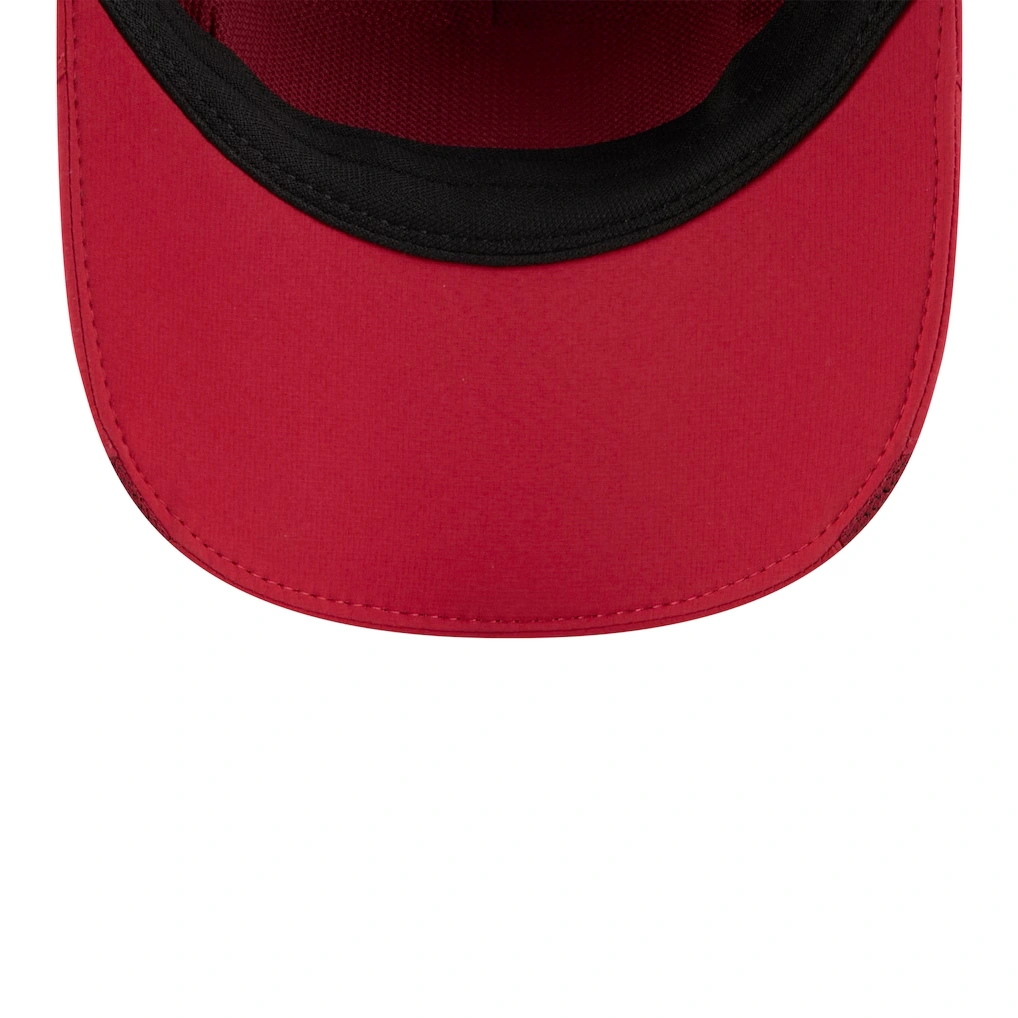 Men's Arizona Cardinals New Era Cardinal 2025 Sideline Runner Adjustable Hat