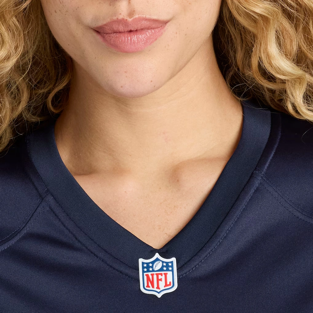 Women's Chicago Bears Tyson Bagent Nike Navy Game Jersey