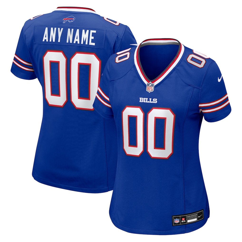 Women's Nike Royal Buffalo Bills Custom Game Jersey