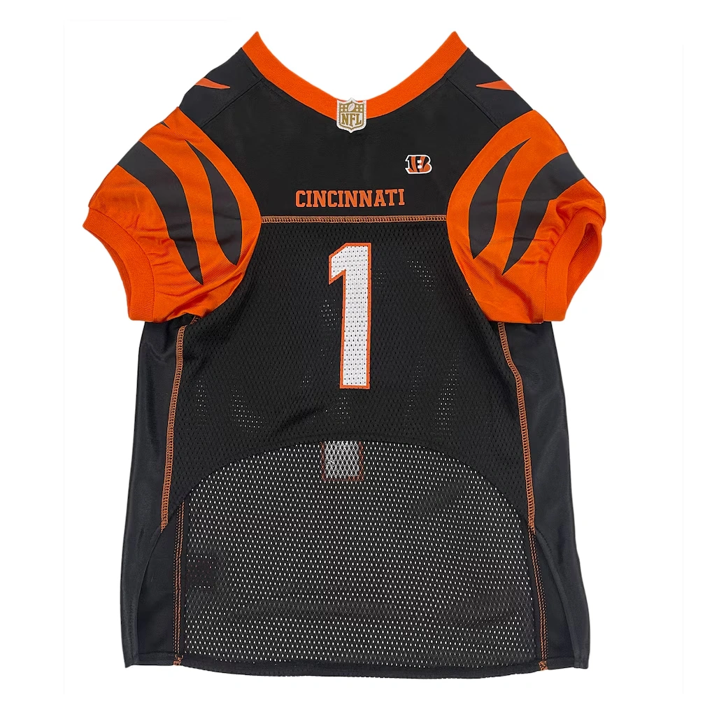 Cincinnati Bengals Ja'Marr Chase Black Player Pet Jersey