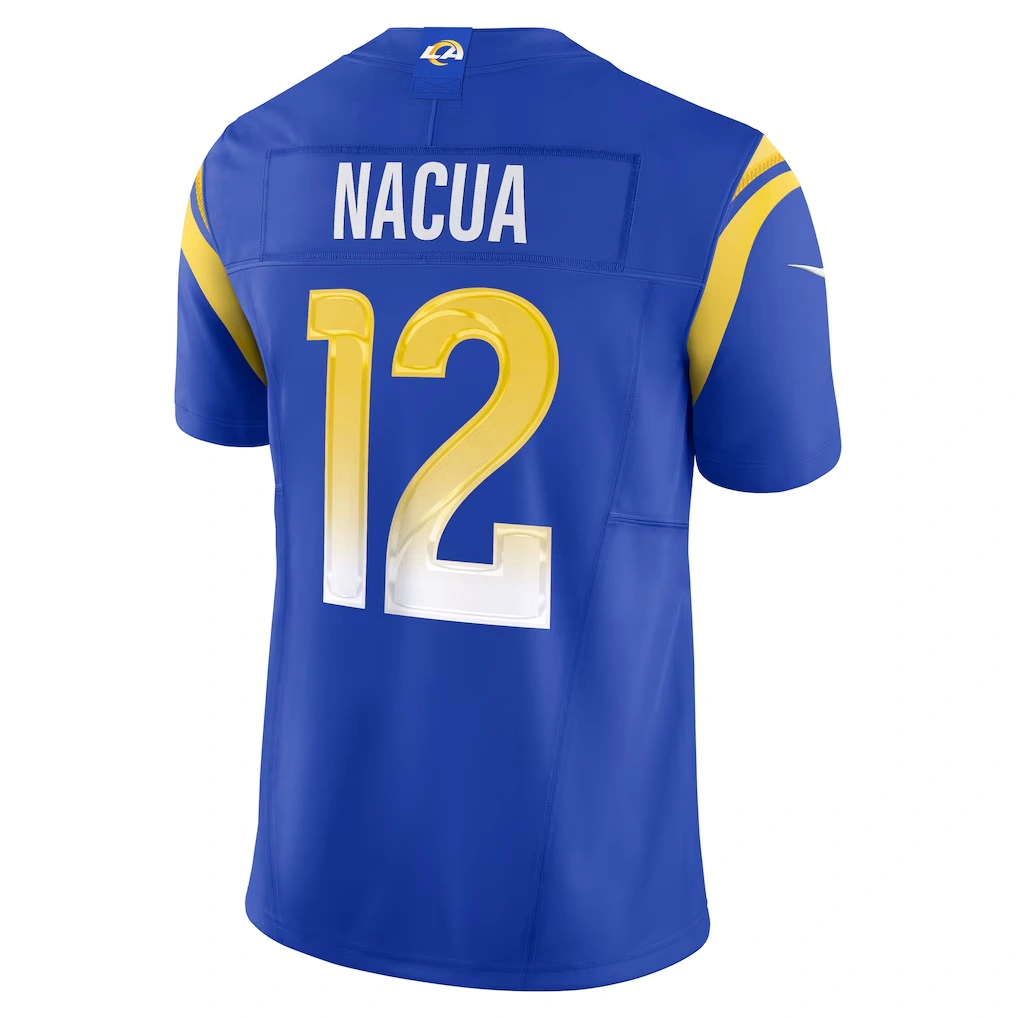 Men's Los Angeles Rams Puka Nacua Nike Royal Vapor F.U.S.E. Limited Player Jersey
