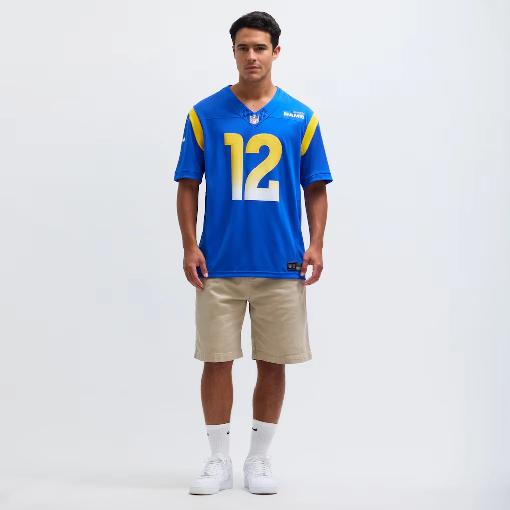 Men's Los Angeles Rams Puka Nacua Nike Royal Vapor F.U.S.E. Limited Player Jersey