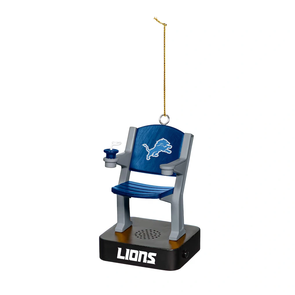 Detroit Lions Stadium Seat Ornament with Sound