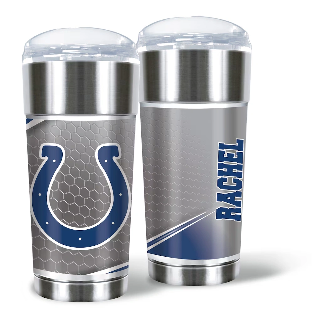 Indianapolis Colts 24oz. Personalized Eagle Tumbler