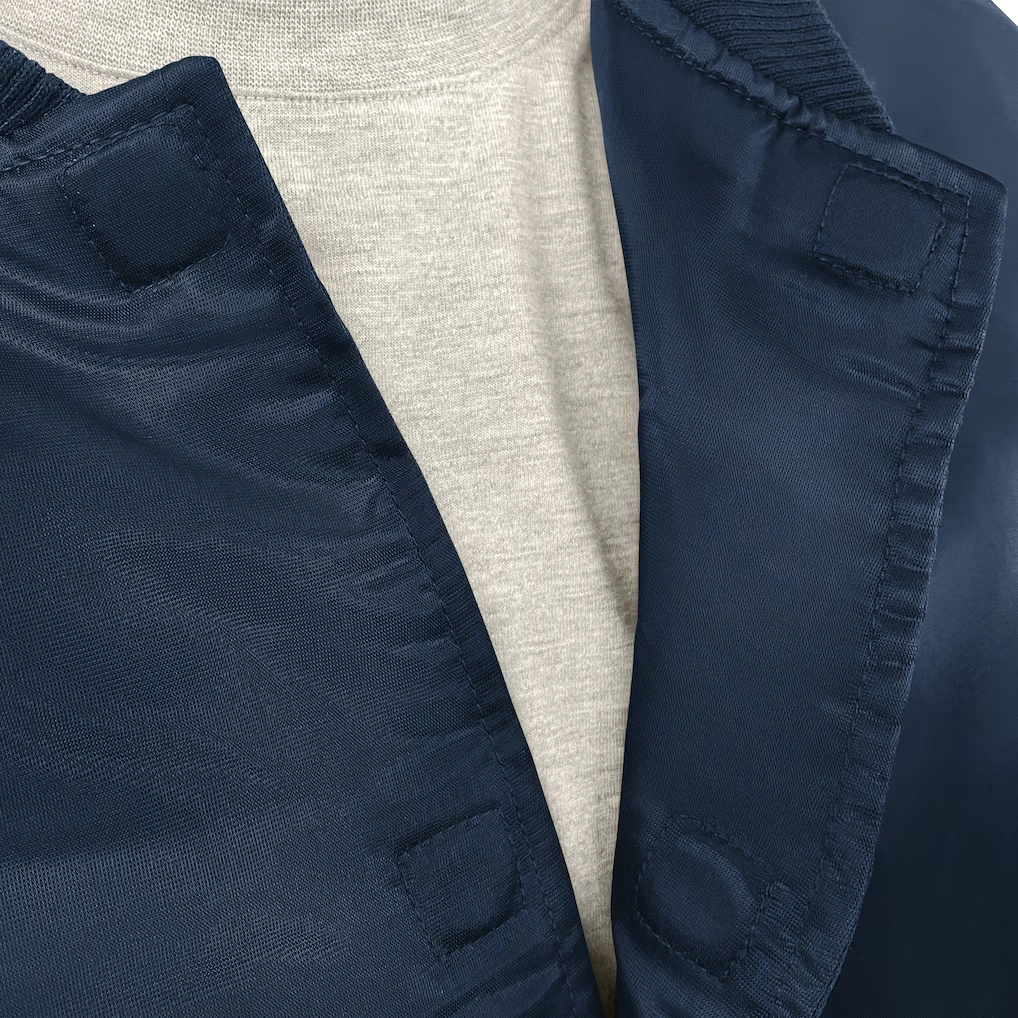 Men's Dallas Cowboys G-III Sports by Carl Banks Navy Adaptive Team Graphic Satin Full-Snap Varsity Jacket