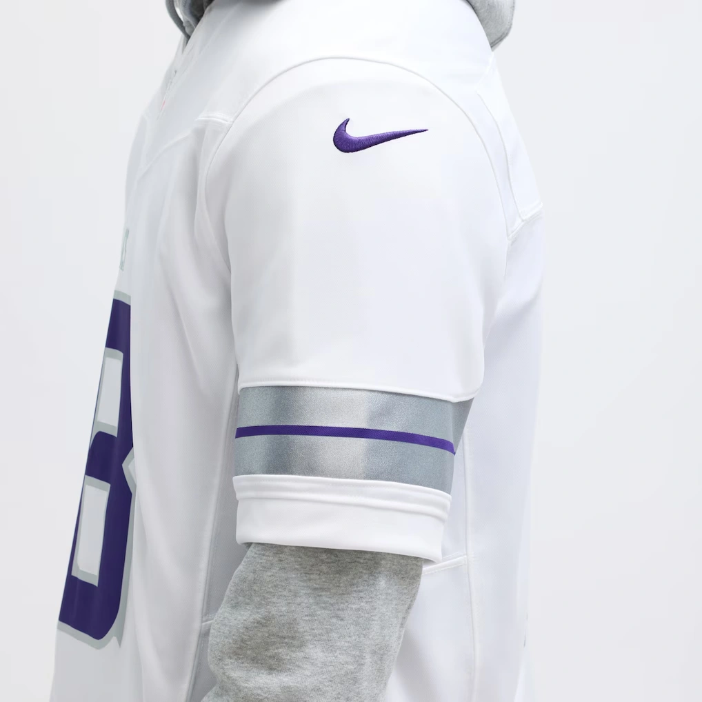 Men's Minnesota Vikings Justin Jefferson Nike White Alternate Vapor F.U.S.E. Limited Jersey