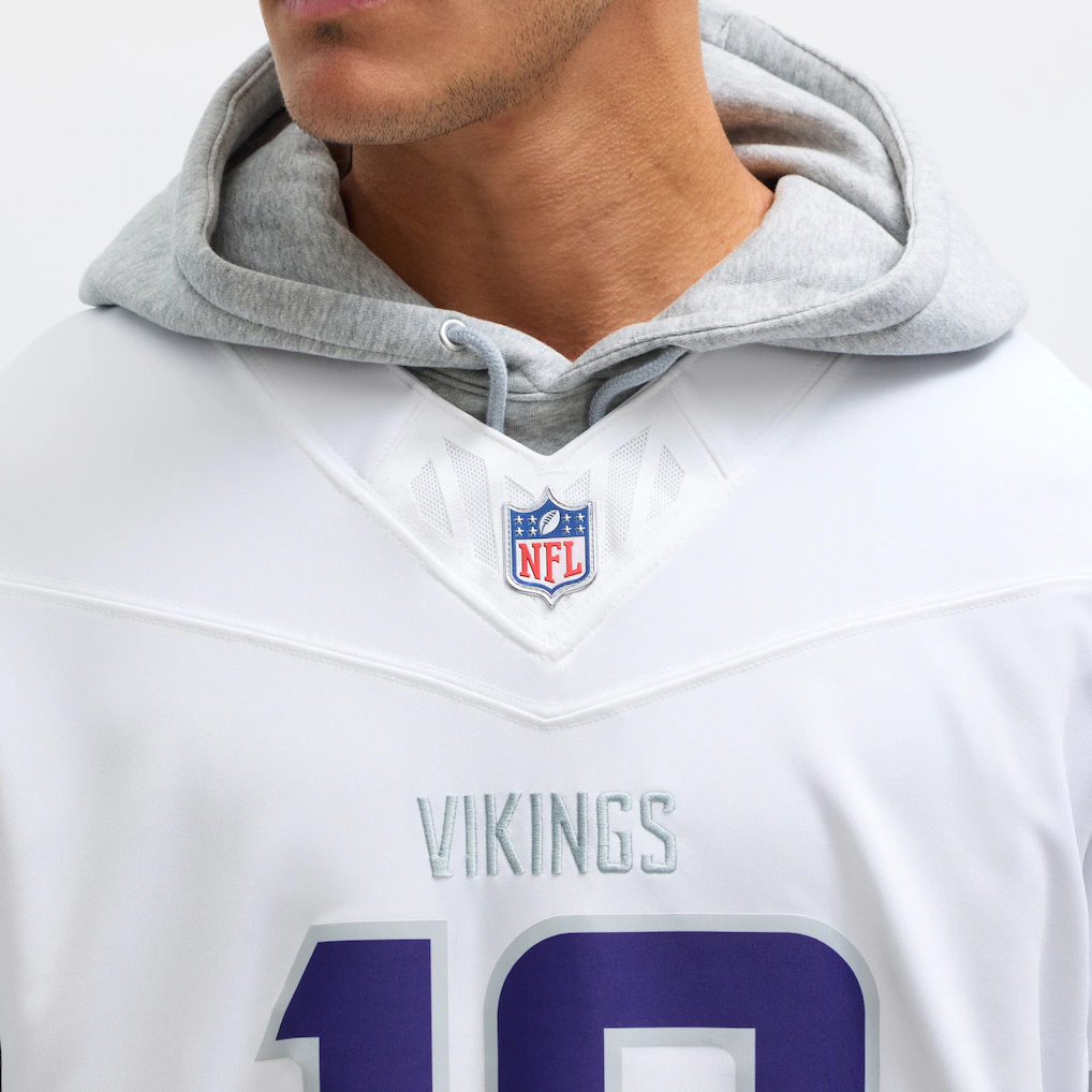 Men's Minnesota Vikings Justin Jefferson Nike White Alternate Vapor F.U.S.E. Limited Jersey