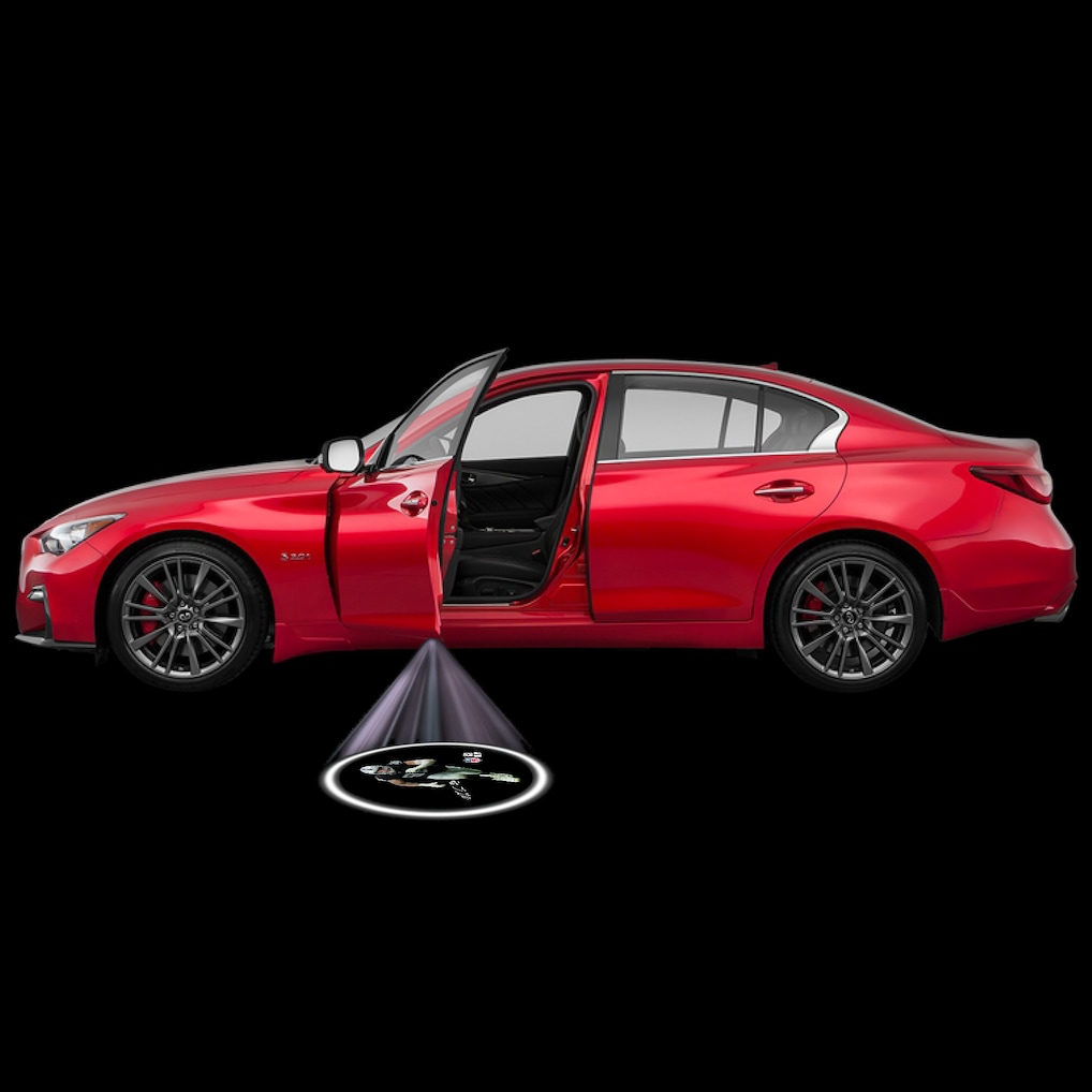 Las Vegas Raiders Maxx Crosby Player LED Car Door Light