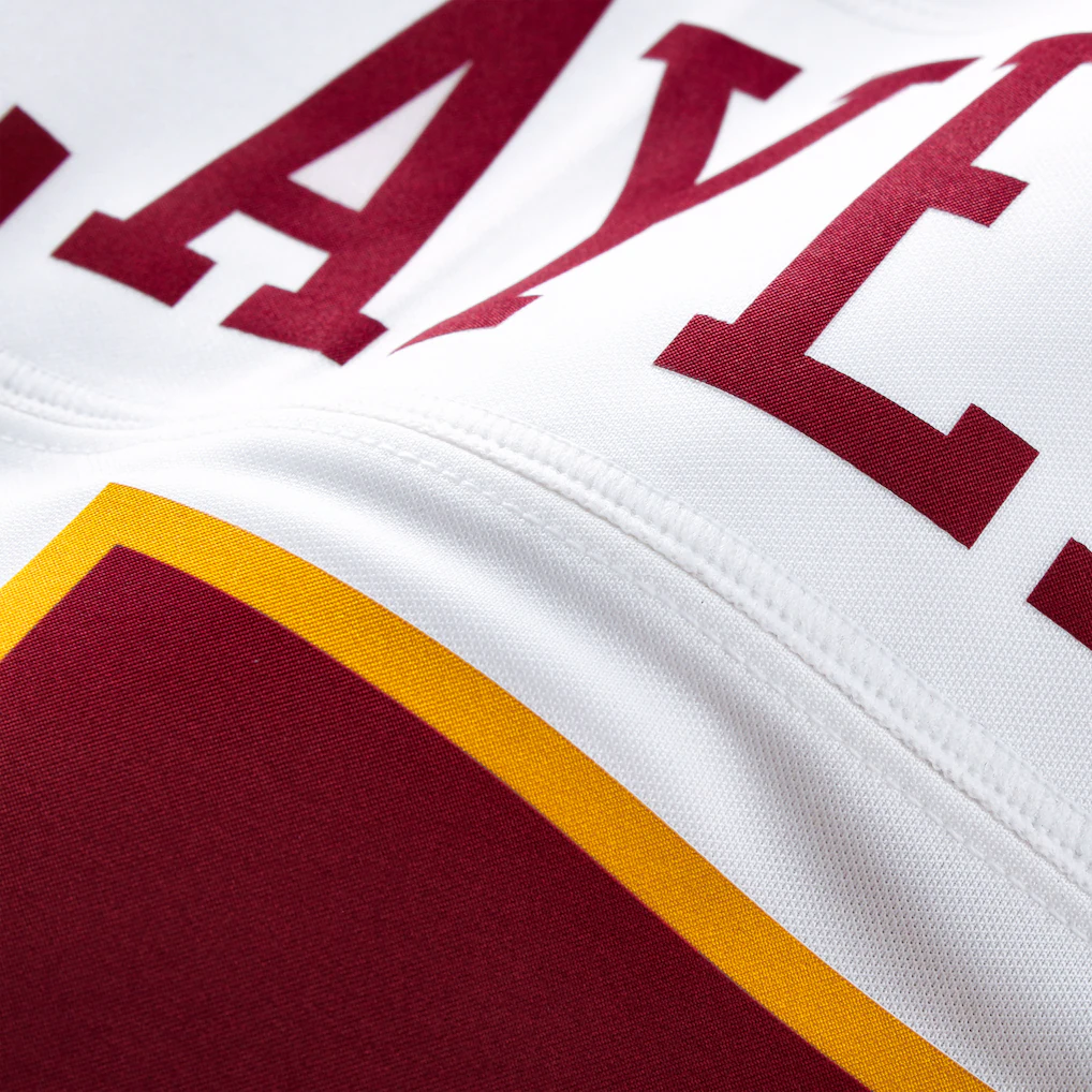 Men's Washington Commanders Jayden Daniels Nike White Vapor F.U.S.E. Limited Super Bowl Era Jersey