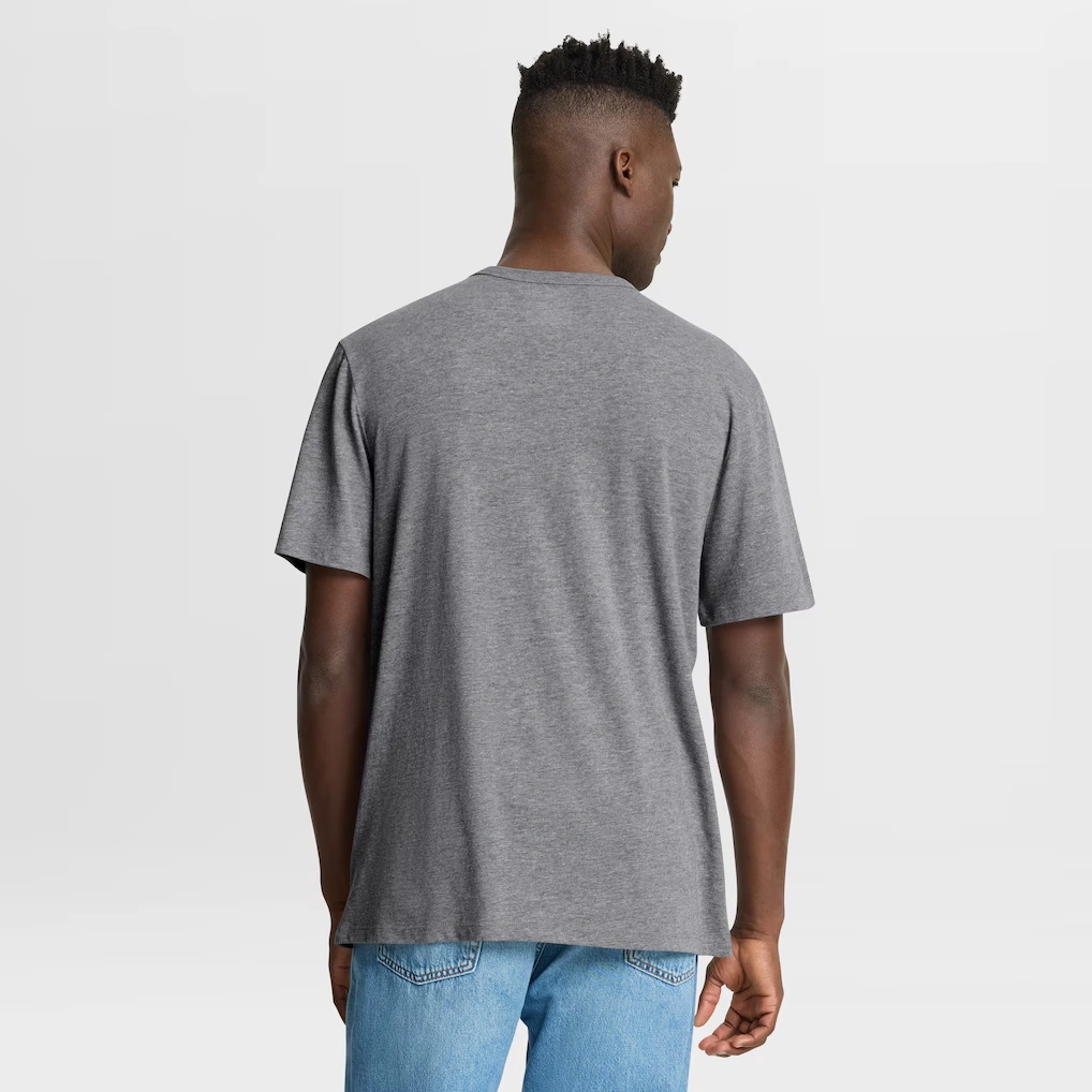 Men's San Francisco 49ers Fanatics Heather Gray First Down Tribute Tri-Blend T-Shirt