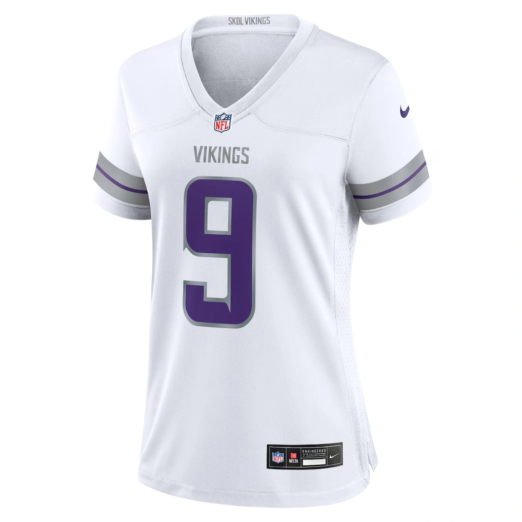 Women's Minnesota Vikings J.J. McCarthy Nike White Alternate Game Player Jersey
