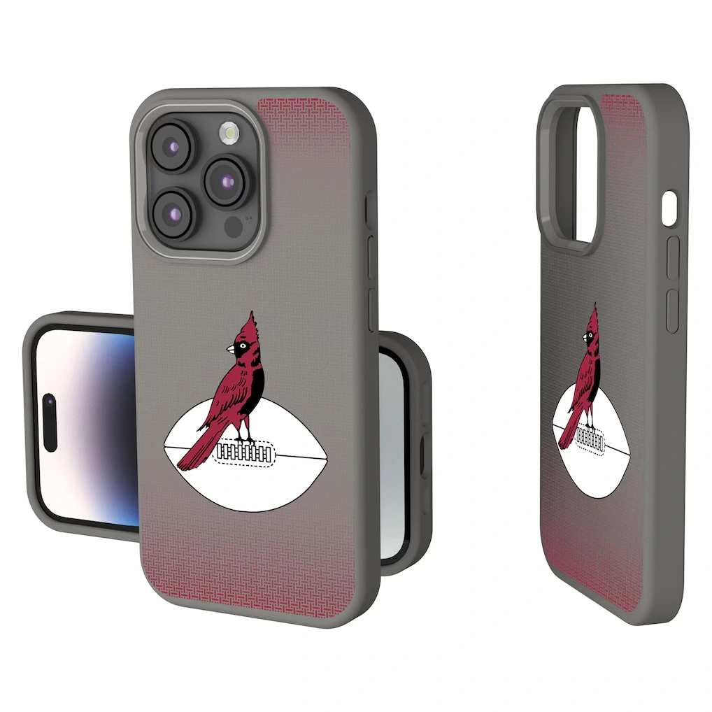 Chicago Cardinals Linen Logo iPhone Soft Touch Case