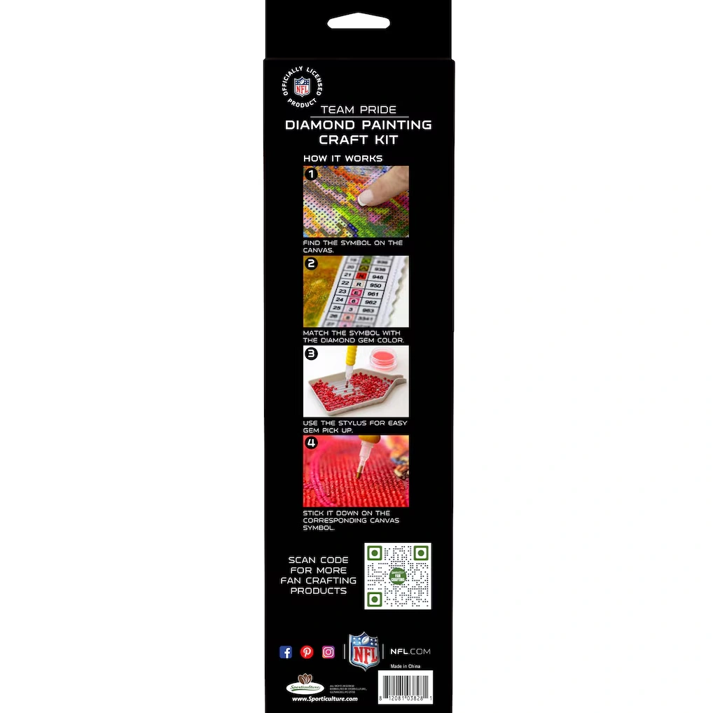 Detroit Lions Amon-Ra St. Brown Diamond Painting Craft Kit