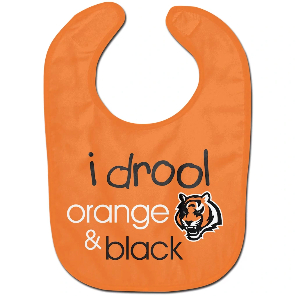 Infant Cincinnati Bengals WinCraft Drool All-Pro Bib