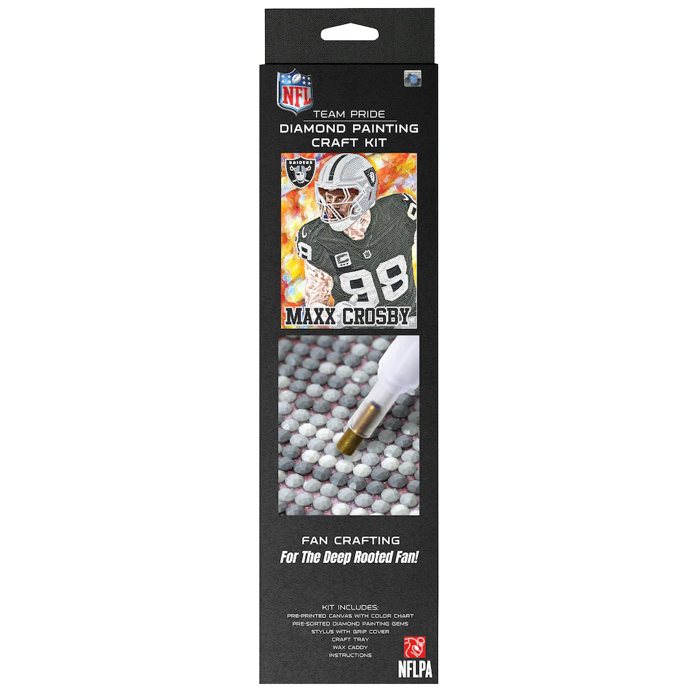 Las Vegas Raiders Maxx Crosby Diamond Painting Craft Kit
