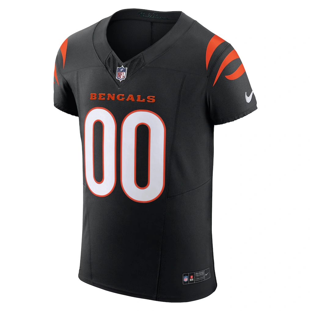 Men's Cincinnati Bengals Nike Black Team Vapor F.U.S.E. Elite Custom Jersey