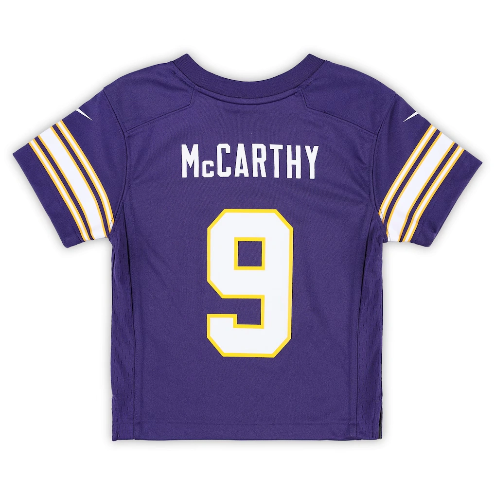 Infant Minnesota Vikings J.J. McCarthy Nike Purple Alternate Player Game Jersey