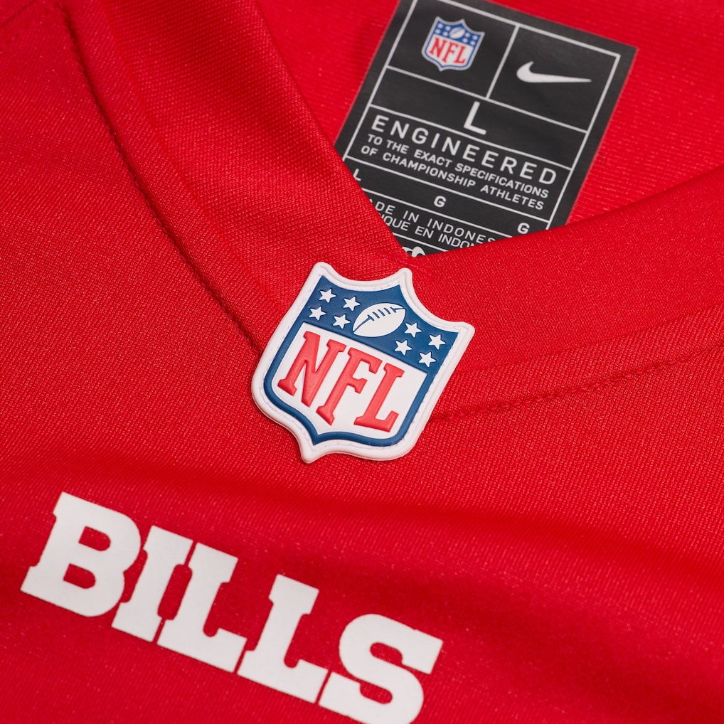 Men's Buffalo Bills Nike Red Alternate Custom Game Jersey