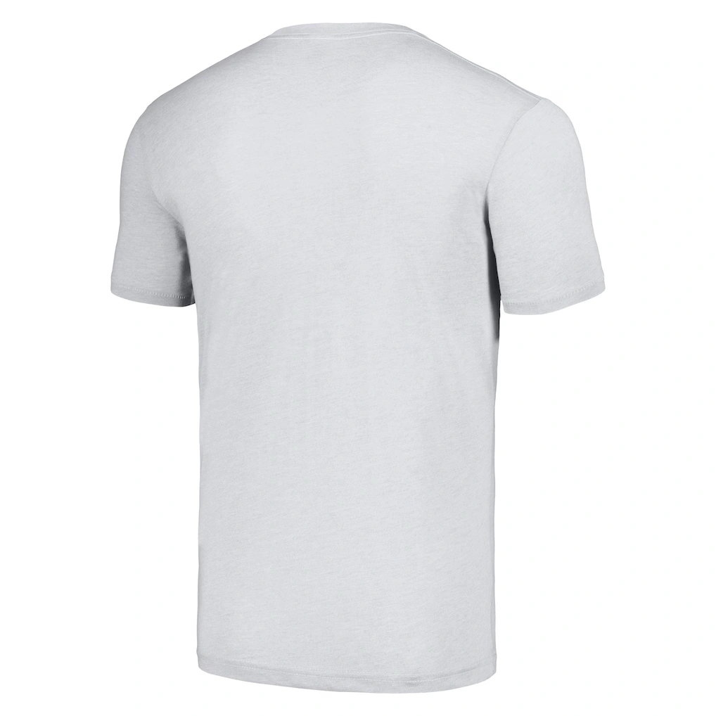 Unisex Las Vegas Raiders Maxx Crosby Homage Ash Caricature Player Tri-Blend T-Shirt