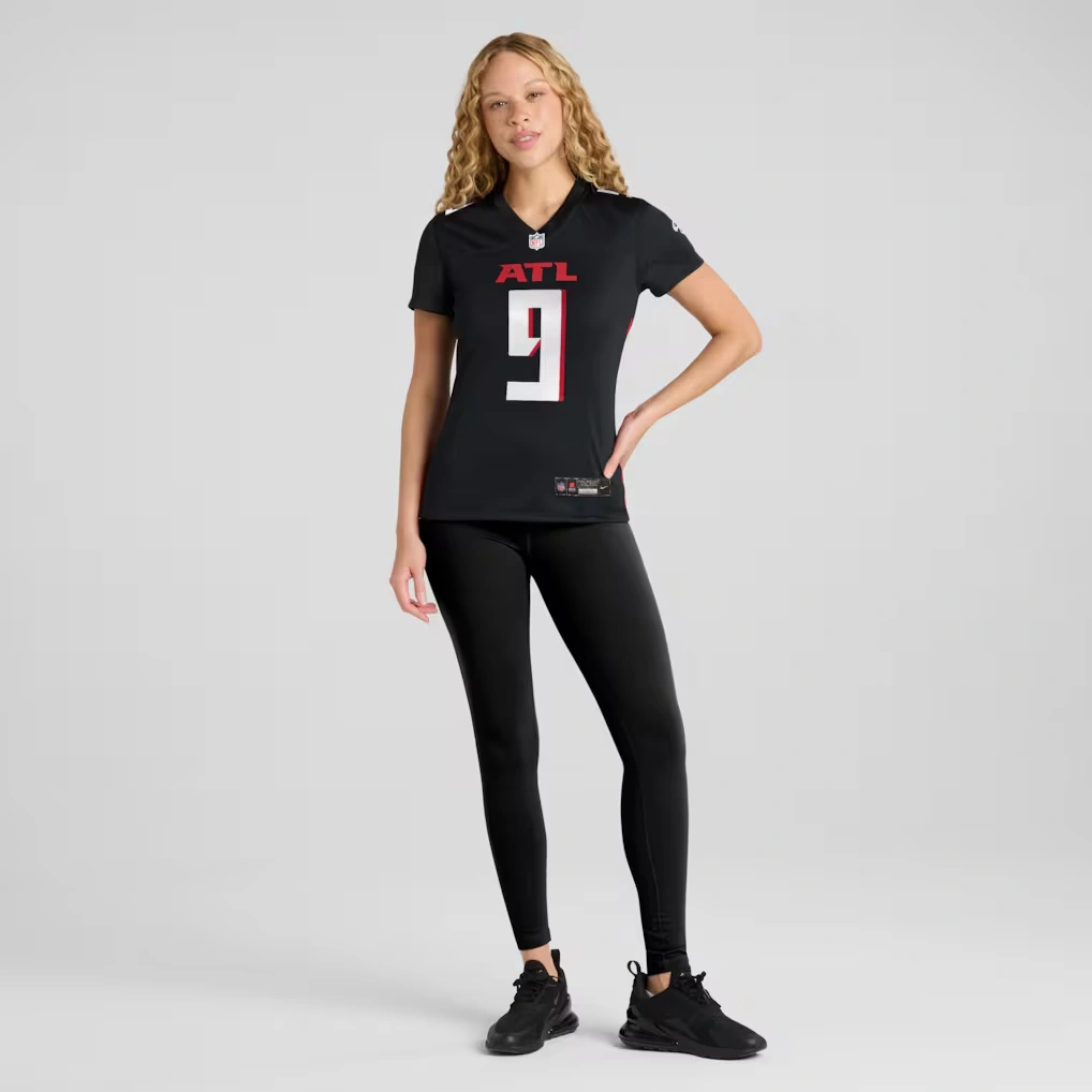 Women's Atlanta Falcons Michael Penix Jr. Nike Black Game Jersey