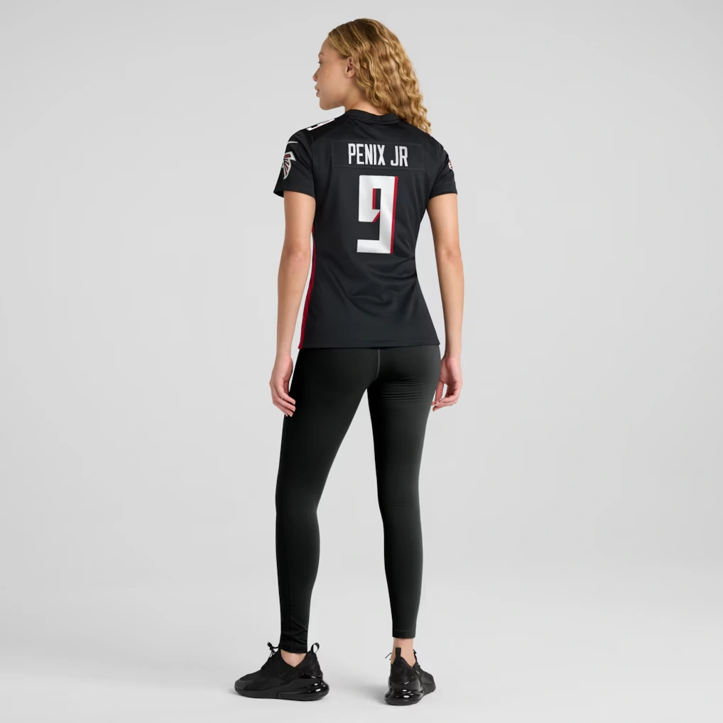 Women's Atlanta Falcons Michael Penix Jr. Nike Black Game Jersey