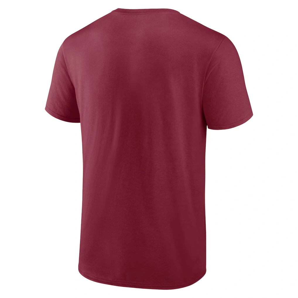 Men's Washington Commanders Jayden Daniels Burgundy Player Illustrative Pack T-Shirt