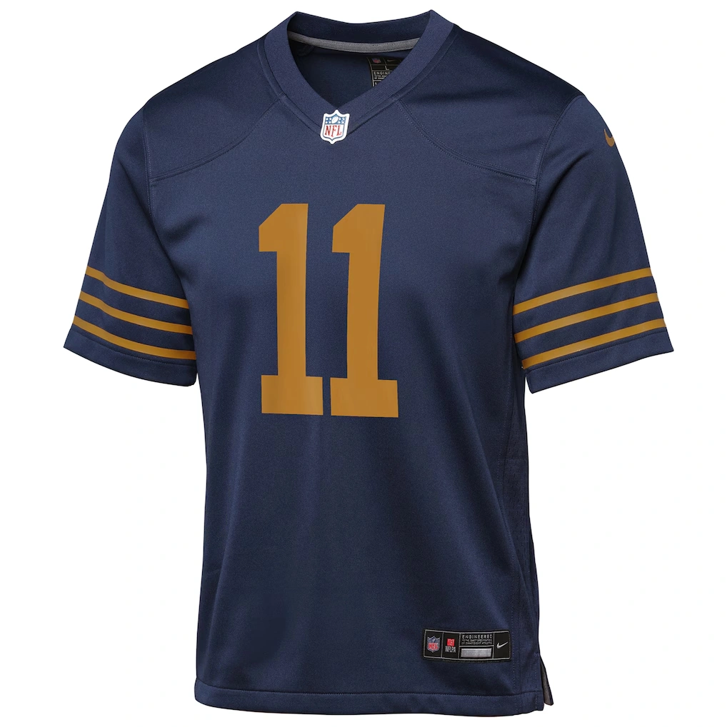 Youth Green Bay Packers Jayden Reed Nike Navy The 1923 Classic Game Jersey