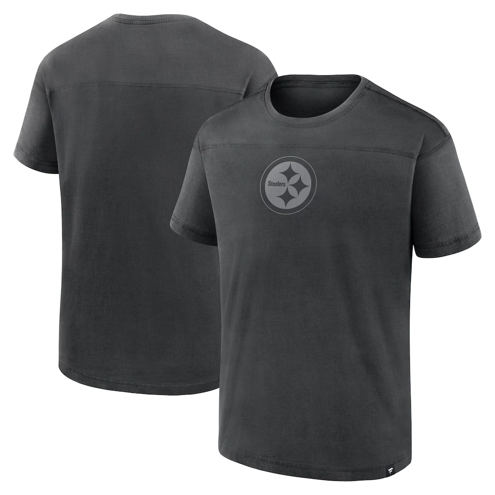 Men's Pittsburgh Steelers Fanatics Black Mini Tonal T-Shirt