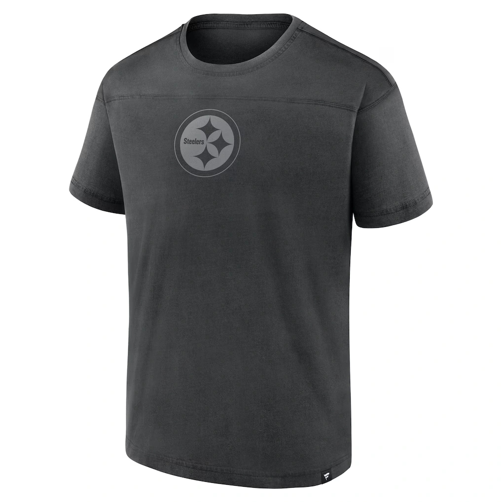 Men's Pittsburgh Steelers Fanatics Black Mini Tonal T-Shirt