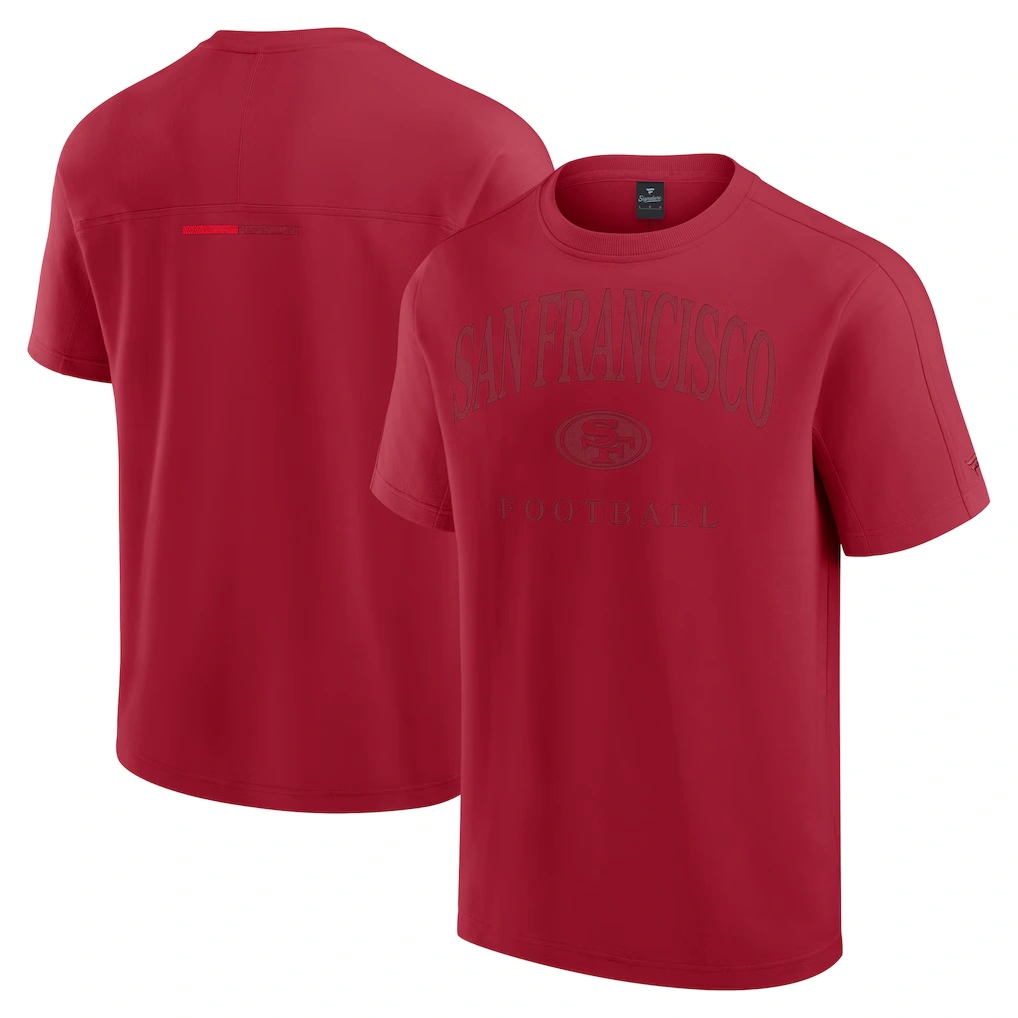 Unisex San Francisco 49ers Fanatics Scarlet Elements Flex Tri-Blend T-Shirt