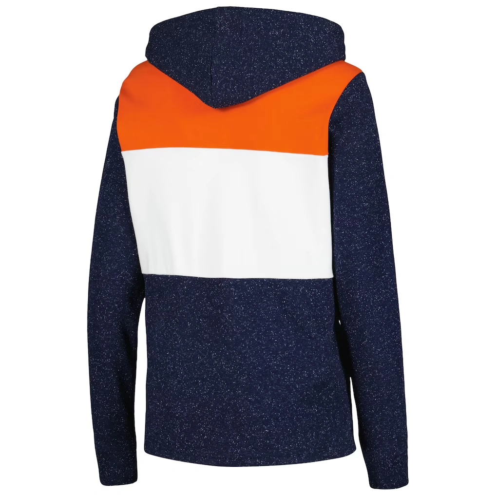 Women's Chicago Bears Antigua Navy Wicket Pullover Hoodie