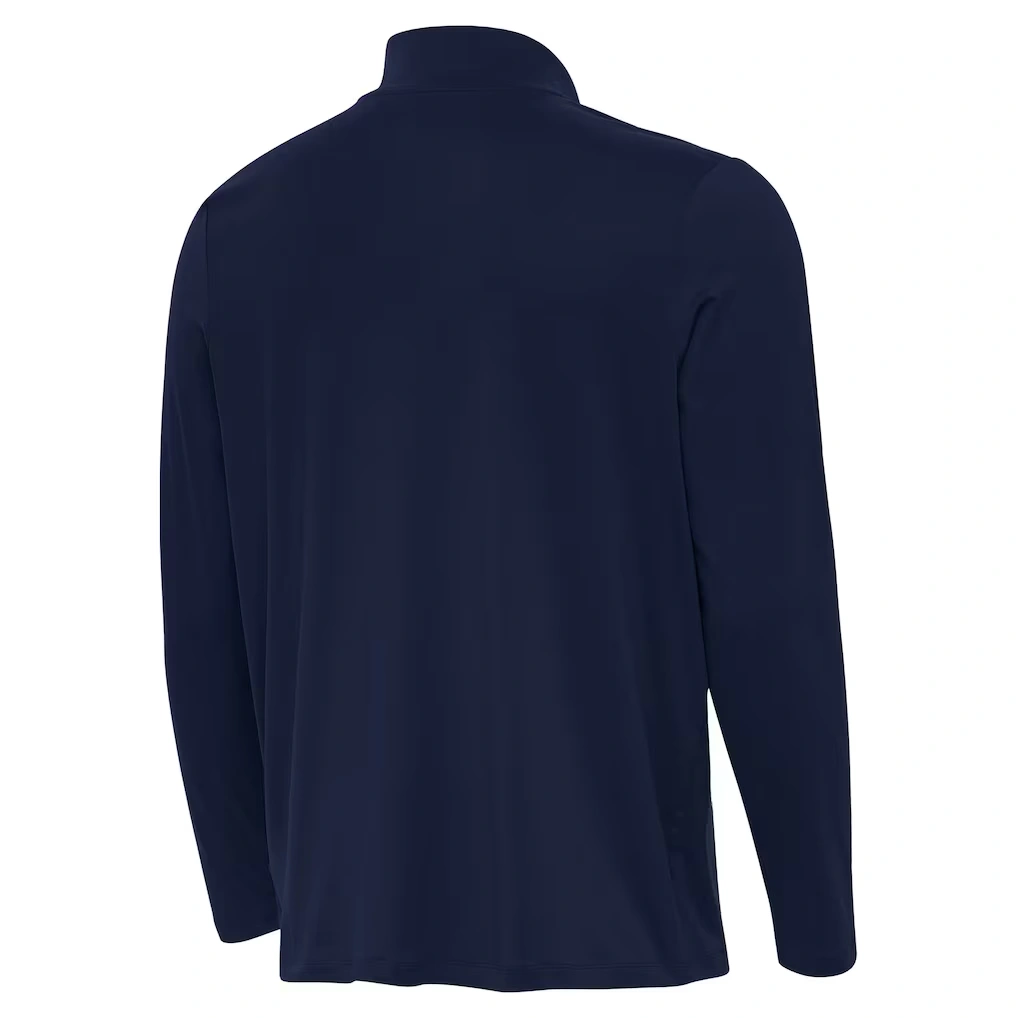 Men's Dallas Cowboys Antigua Navy Reprocess Quarter-Zip Top