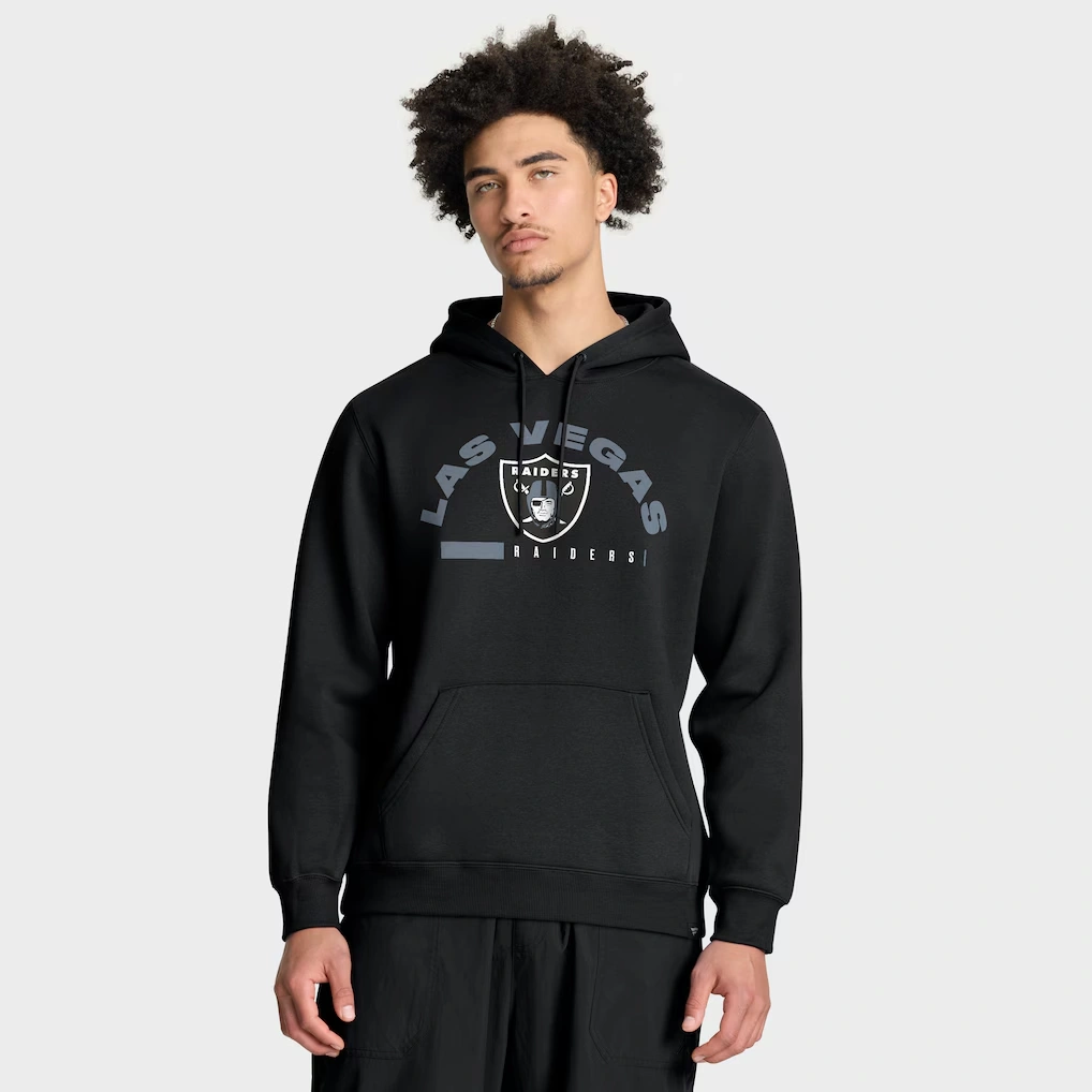 Men's Las Vegas Raiders Fanatics Black Delay of Game Legacy Pullover Hoodie