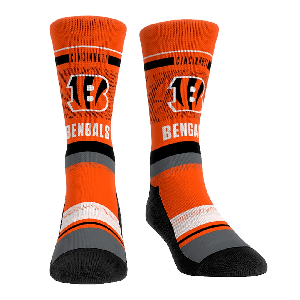 Youth Cincinnati Bengals Ja'Marr Chase Rock Em Socks Three-Pack Crew Socks Set