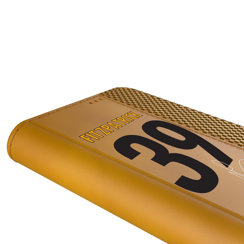 Pittsburgh Steelers Minkah Fitzpatrick Keyscaper Brown Folio iPhone Case 5 Pittsburgh Steelers Minkah Fitzpatrick Keyscaper Brown Folio iPhone Case