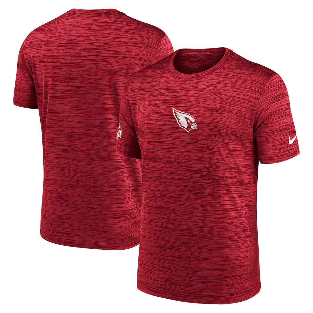 Men's Arizona Cardinals Nike Cardinal Sideline Velocity Dri-FIT T-Shirt