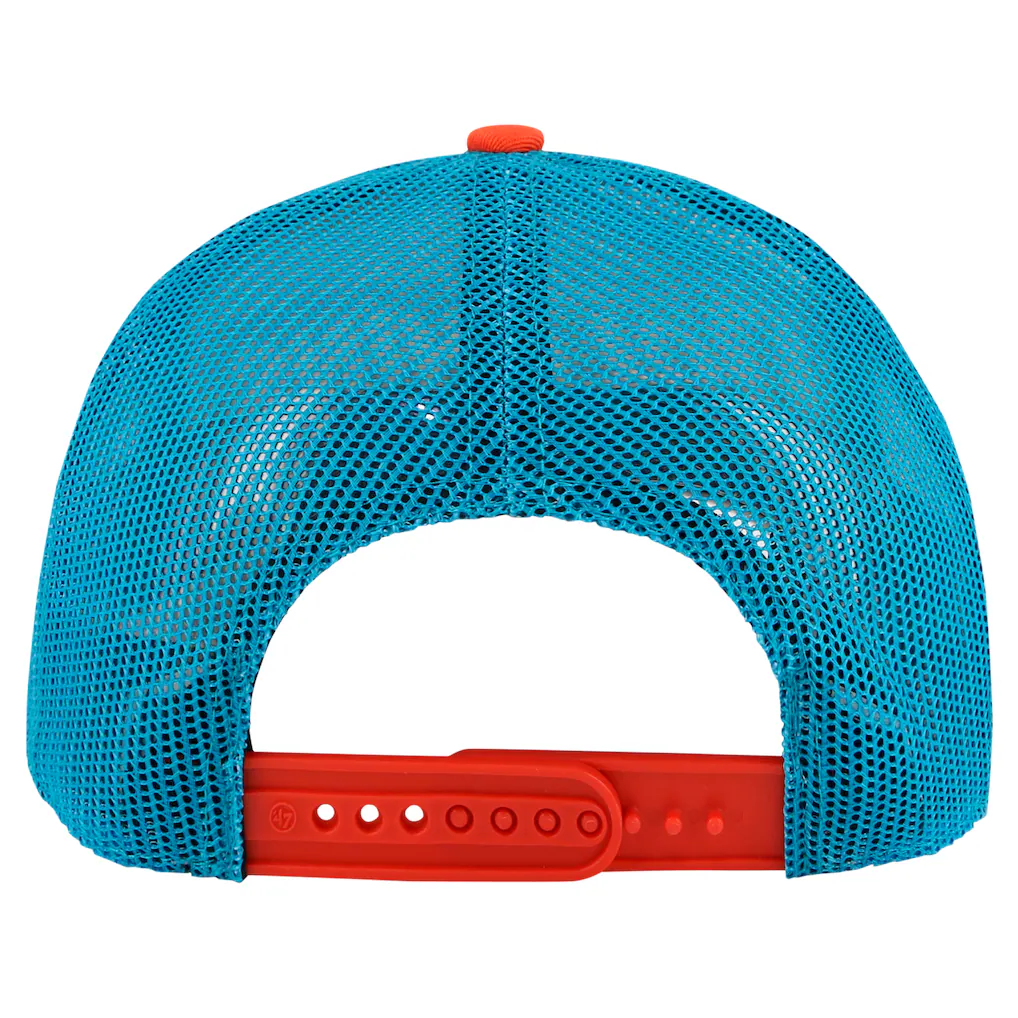 Youth Miami Dolphins '47 White/Orange Trucker Adjustable Hat