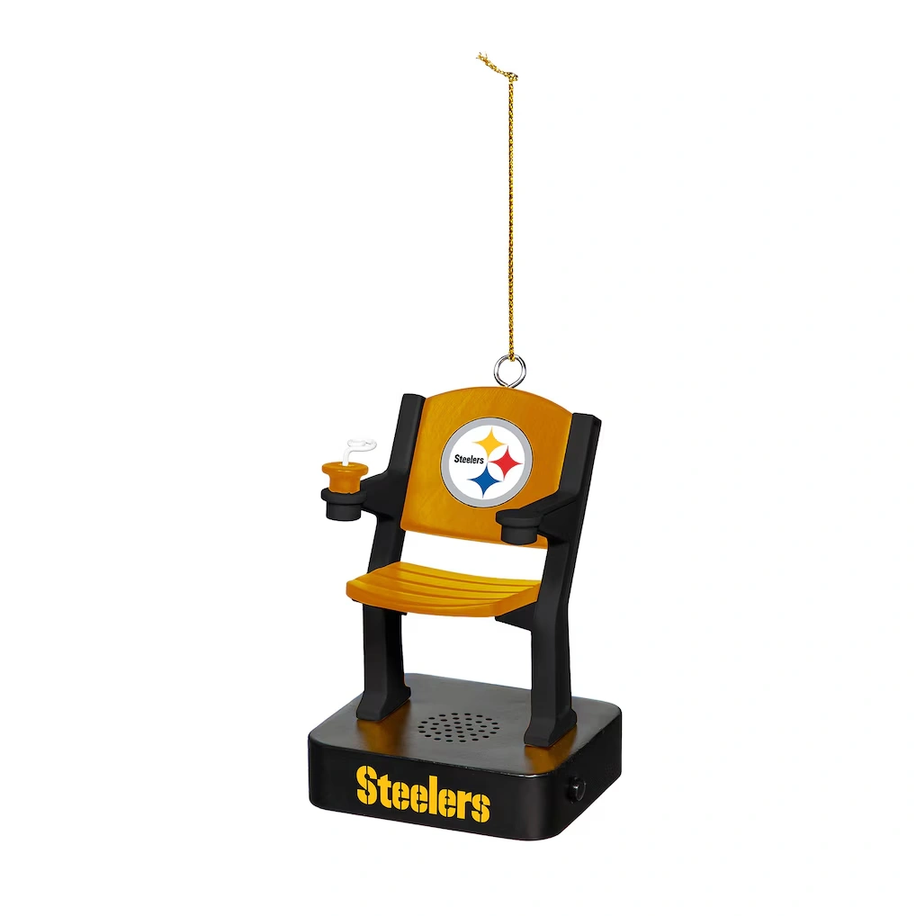 Pittsburgh Steelers Stadium Seat Ornament with Sound