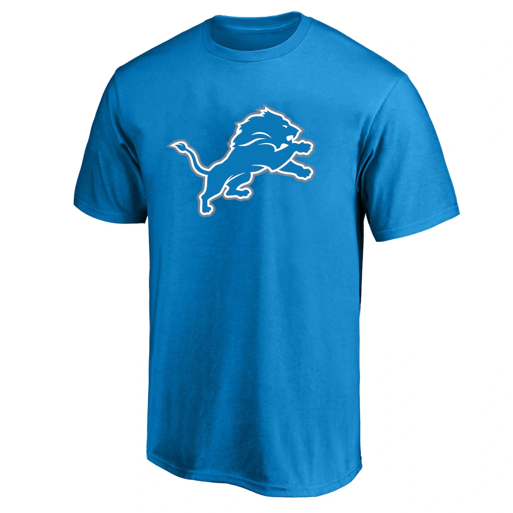 Men's Detroit Lions Aidan Hutchinson Fanatics Blue Big & Tall Player Name & Number T-Shirt