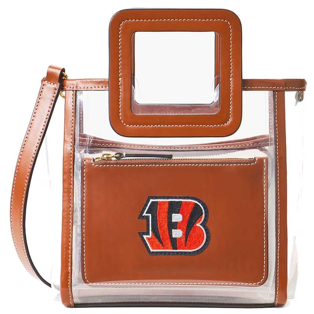 Women's Cincinnati Bengals STAUD Clear Mini Shirley Bag