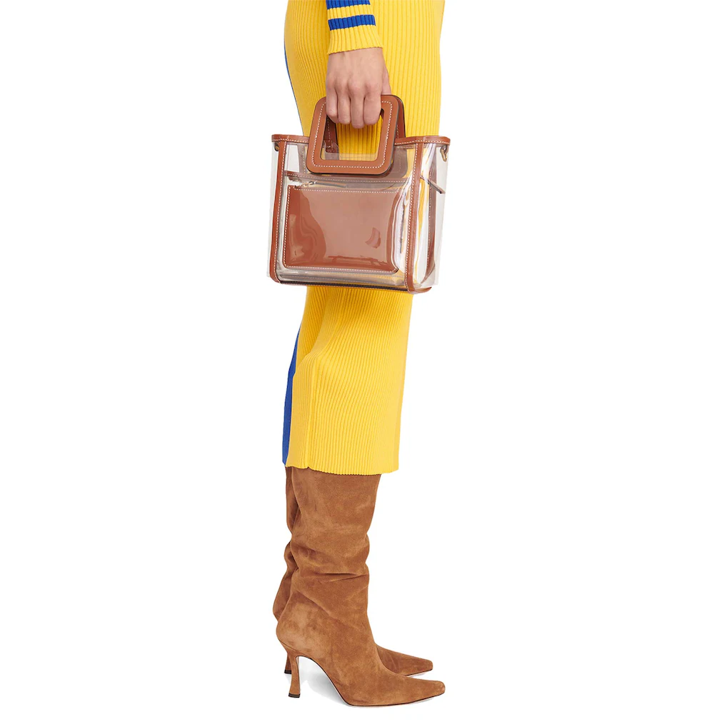 Women's Cincinnati Bengals STAUD Clear Mini Shirley Bag