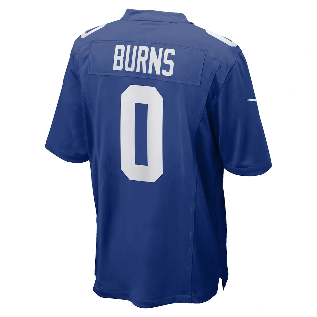 Men's New York Giants Brian Burns Nike Royal Game Player Jersey 3 Men's New York Giants Brian Burns Nike Royal Game Player Jersey