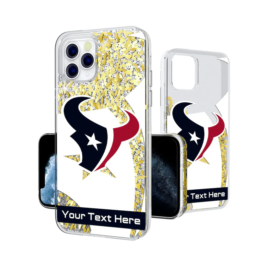 Houston Texans Personalized Tilt Design iPhone Glitter Phone Case 8 Houston Texans Personalized Tilt Design iPhone Glitter Phone Case