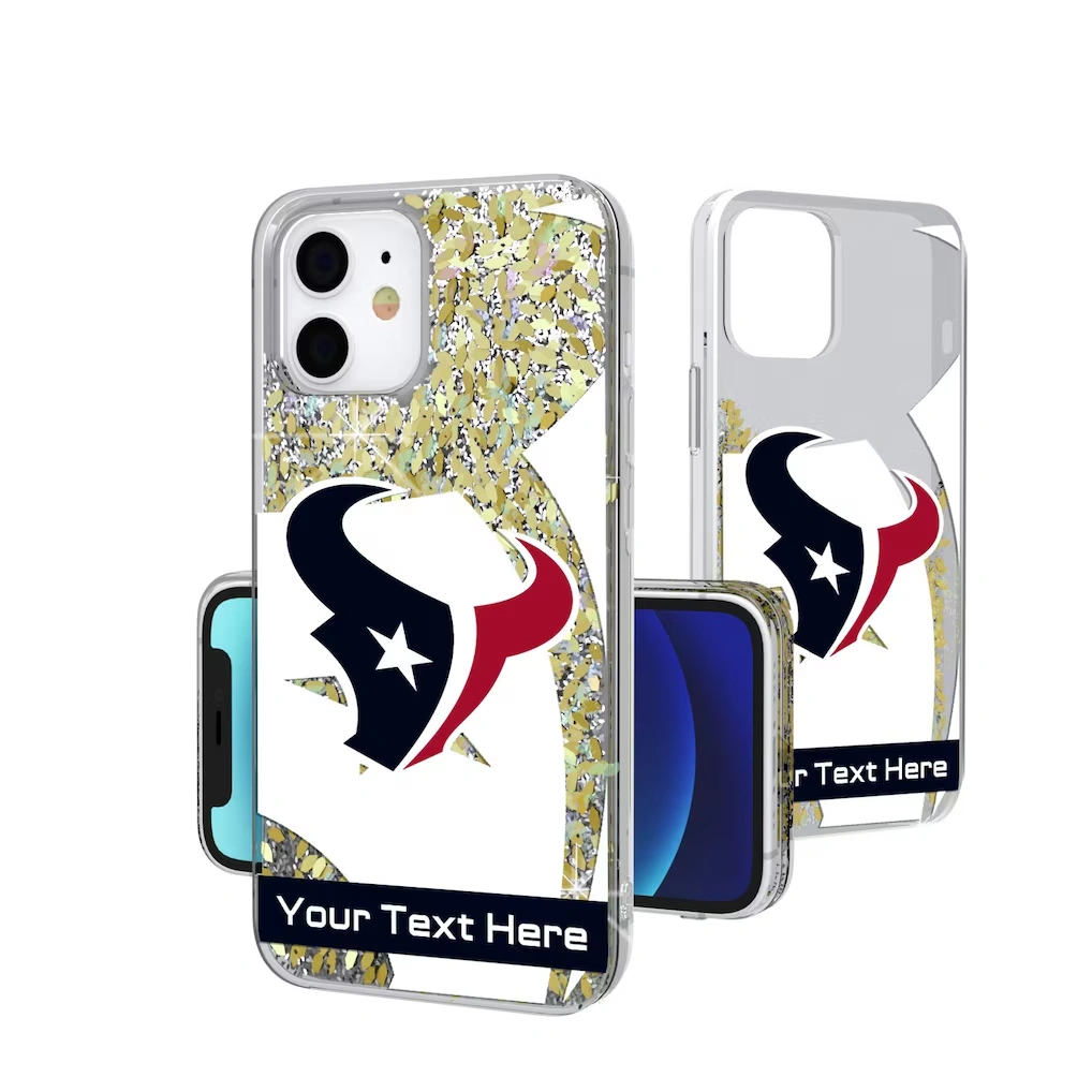 Houston Texans Personalized Tilt Design iPhone Glitter Phone Case 9 Houston Texans Personalized Tilt Design iPhone Glitter Phone Case