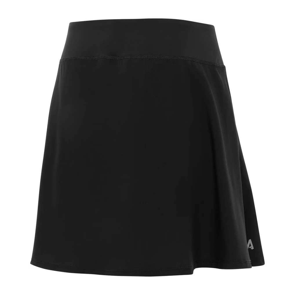 Women's Carolina Panthers Antigua Black Chip Skort