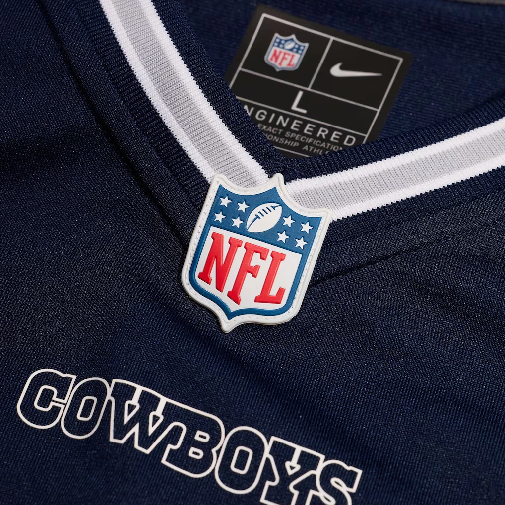 Men's Dallas Cowboys Nike Navy Custom Game Jersey